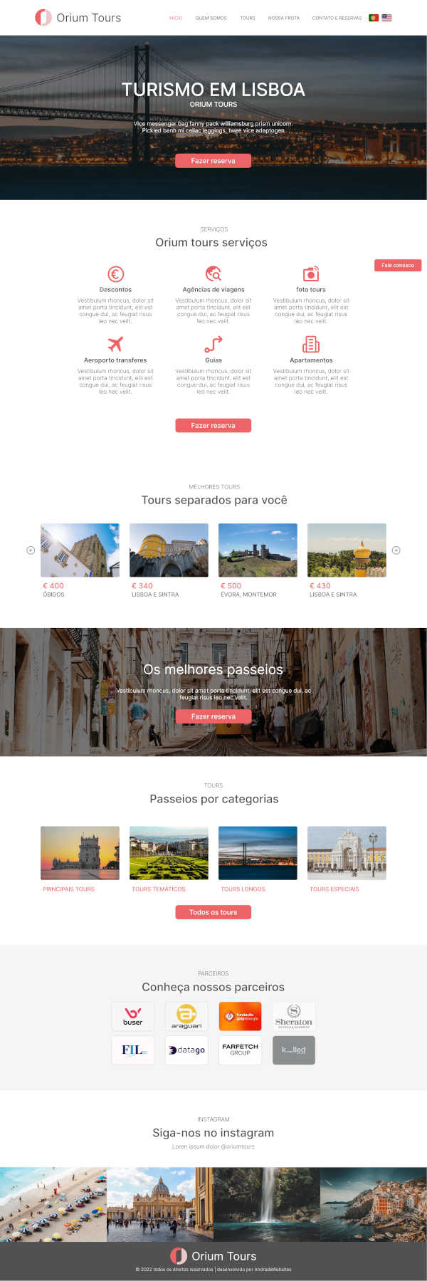 criação de sites - site catalogo para empresa de embalagens